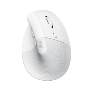 Logitech Lift Vertical ergonomická myš - svetlo šedá