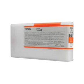 Epson T653 Orange Ink Cartridge (200ml)