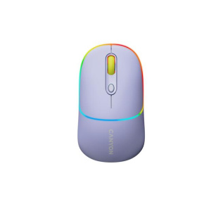 Canyon MW-22, 2v1 bezdrôtová optická myš Bluetooth / Wireless USB, 800/1200/1600 DPI, 4 tlač, fialová