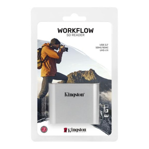 Kingston USB3.2 Gen1 Workflow Dual-Slot SDHC/SDXC UHS-II čítačka kariet