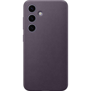 Samsung Zadní kryt z veganské kůže S24 Dark Violet