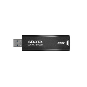 ADATA SC610/500GB/SSD/Externá/Čierna/5R