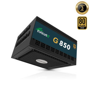 EVOLVEO G850,850W,ATX 3.1,14cm,aPFC,80+GOLD,3YRW EVOLVEO G850,850W,ATX 3.1,14cm,aPFC,80+GOLD,3YRW