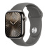 Apple Watch Series 10 GPS + Cellular 46mm Natural Titanium Case with Stone Grey Sport Band - M/L