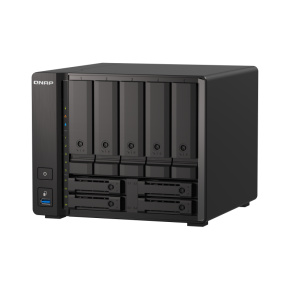 QNAP TS-h973AX-32G (Ryzen 2,2GHz, ZFS, 32GB RAM, 5x 3,5'' + 4x 2,5'' SATA/2x U.2, 2x 2,5GbE, 1x 10GbE)