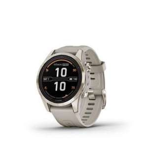 GARMIN Fénix 7S Pro, Sapphire, Solar, Sand Band