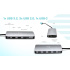 i-tec USB 3.0 USB-C/TB3 3x Display Metal Nano Dock with LAN, PD 100 W