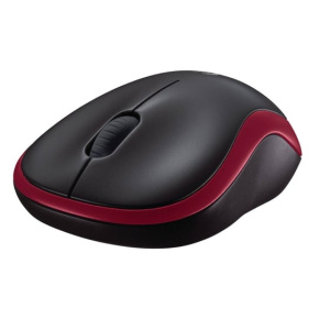 Myš Logitech Wireless Mouse M185 nano Red