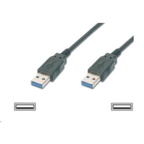 Kábel USB PREMIUMCORD 3.0 Prepojovacie vedenie A-A 2m (M/M)*