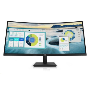 HP P34hc 34''UHD/250/DP/HDMI/5ms napájí do 65w (usb-c)