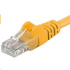 PREMIUMCORD Patch kábel UTP RJ45-RJ45 CAT5e 3m žltý