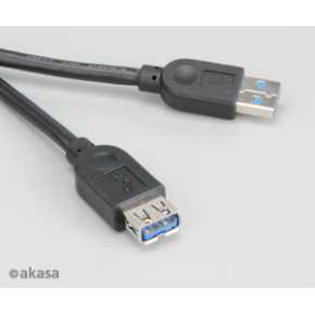 AKASA - predlžovací kábel USB 3.0 typ A - 1,5 m