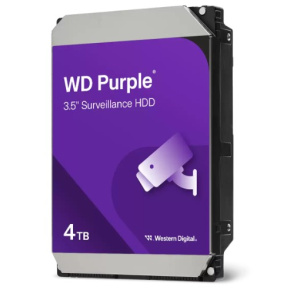 WD PURPLE WD42PURZ 4TB SATA/600 256MB cache, nízka hlučnosť, CMR