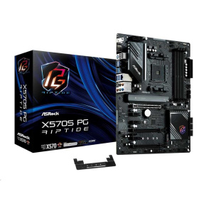 ASRock MB Sc AM4 X570S PG Riptide, AMD X570, 4xDDR4, 1xHDMI