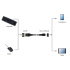 Gembird adaptér OTG Micro-USB (BM) na USB 2.0 (AF) kábel, 0.15 m, čierny