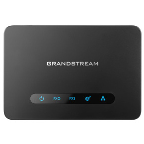 Grandstream HT813 1FXS, 1FXO ATA brána, 2 SIP úč, 2x100Mb LAN, NAT router, 3-way konf., provisioning