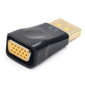 Kábel CABLEXPERT red. Displayport na VGA, M/F, čierna