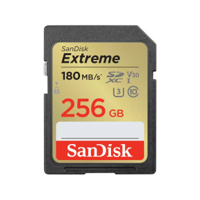 SanDisk Extreme/SDXC/256GB/UHS-I U3 / Class 10