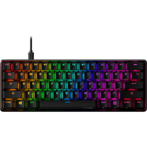 HyperX 60 Alloy Origins AQU Gaming Keyboard-US - Klávesnice