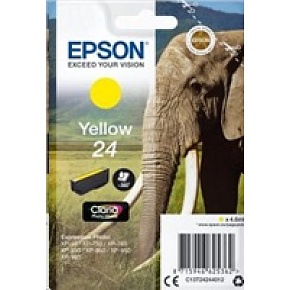 Epson Singlepack Yellow 24 Claria Photo HD Ink