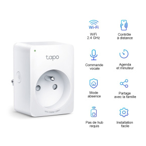 TP-LINK "Mini Smart Wi-Fi SocketSPEC: 220-240 V, Max Load 10 A, 50/60 Hz, 2.4 GHz Wi-Fi, Bluetooth 4.2 (onboarding only