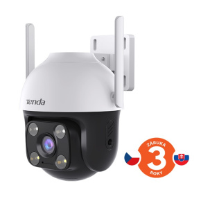 Tenda RH3-WCA - Vonkajšia otočná IP65 Wi-Fi FullHD kamera, nočná LED, audio, detekcia pohybu, CZ app