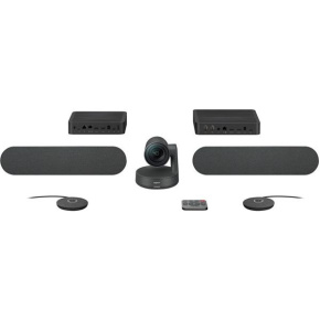 Logitech® Rally Plus Ultra-HD ConferenceCam - BLACK - USB