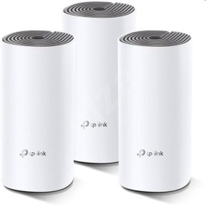 TP-Link AC1200 Whole-home Mesh WiFi System Deco E4(3-pack), 2x10/100 RJ45