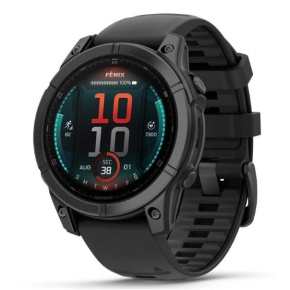 GARMIN fenix E - 47mm, AMOLED, Slate, Black