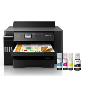 Atramentová tlačiareň EPSON EcoTank L11160, A3+, 25 strán za minútu, 1200x4800 dpi, USB, Wi-Fi, 3 roky záruka po reg.,