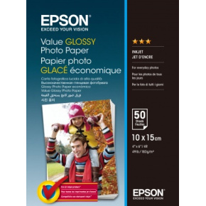 EPSON Value Glossy Photo Paper 10x15cm 50 sheet