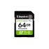Kingston Canvas Select Plus/SDXC/64GB/UHS-I U1 / Class 10